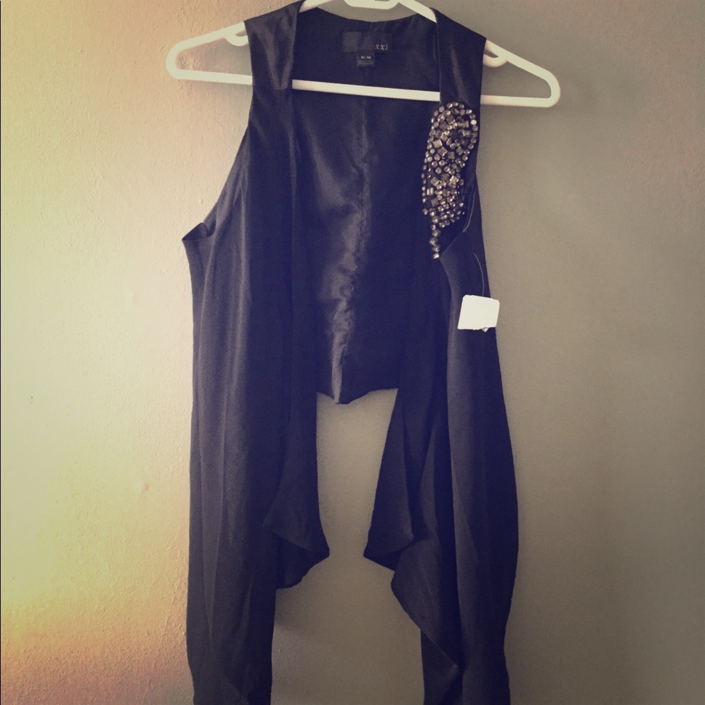 Embellished vest
